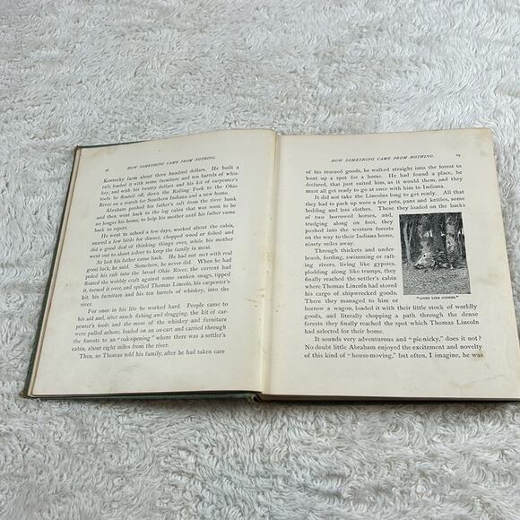 The True Story of Abraham Lincoln Elbridge S Brooks 1896 first edition antique - Picture 9 of 16